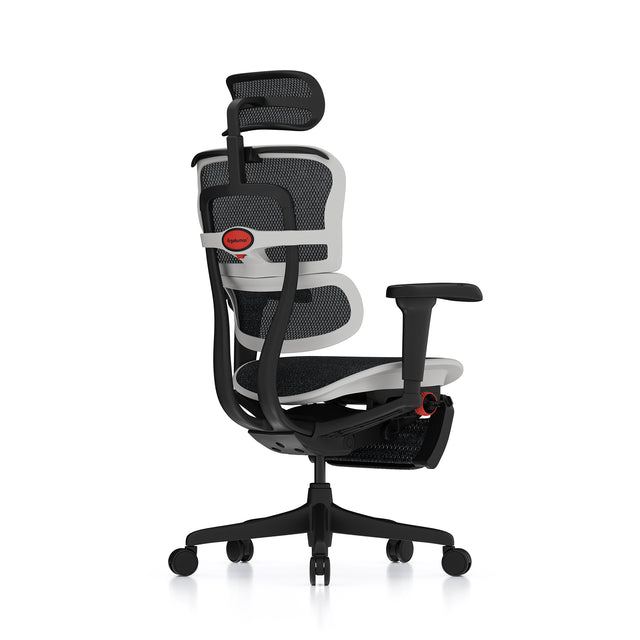 Ergohuman Ultra Gaming-Stuhl, weiße Edition