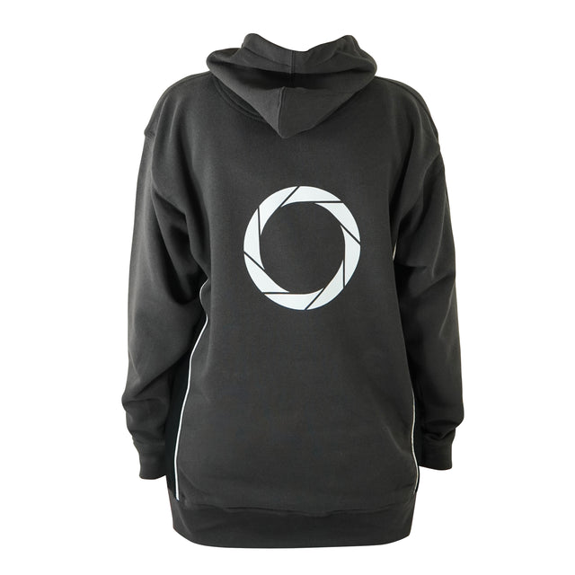 <tc>Ergohuman</tc> hoodie, grijs met zwart en wit, maat medium