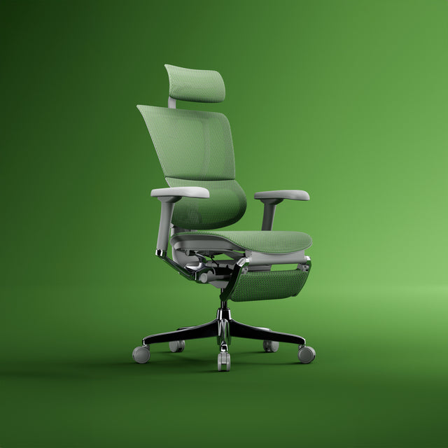 Mirus Elite office chair in green