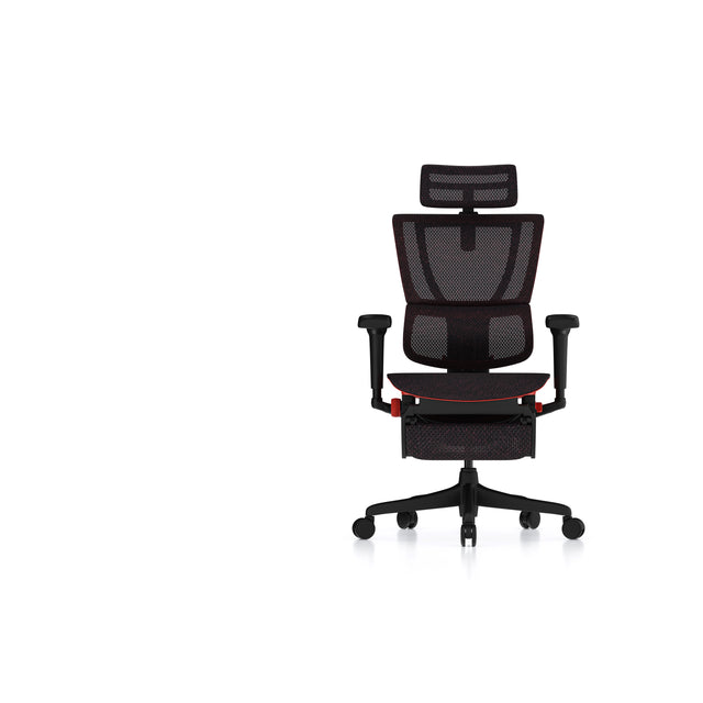 Mirus Ultra gaming chair with red frame